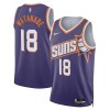 Dres Phoenix Suns Yuta Watanabe Nike 2023-24 Icon Edition Ljubičasta Swingman